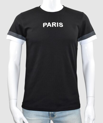 Playera Manga Corta "PARIS" Hombre