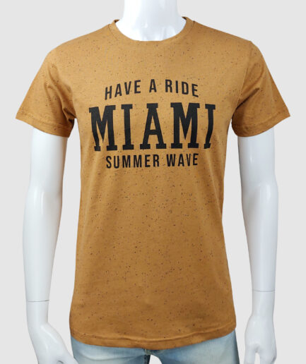 Playera Manga Corta “MIAMI” Hombre