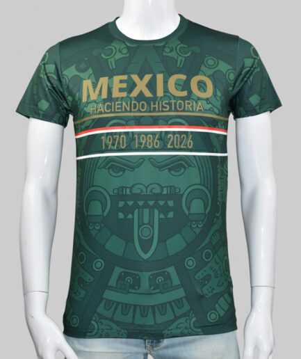 Playera Manga Corta Full Print “MEXICO” Hombre