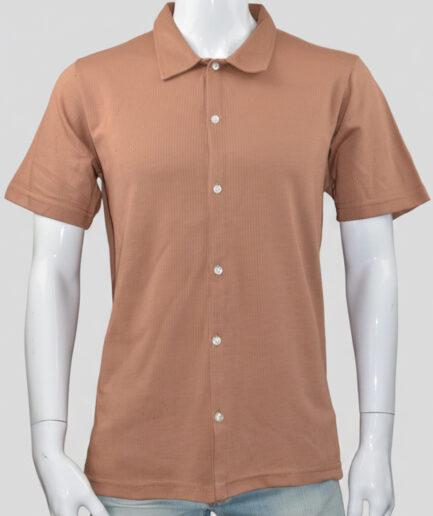 Playera Polo Manga Corta con Botones  Hombre